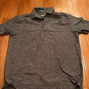 Men's Under Armour Gray Polo Shirt - Size Medium